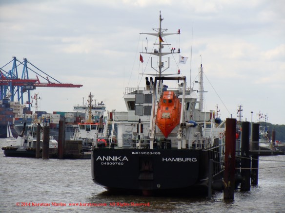 MT 'ANNIKA' (1,600 DWT Bunkering Tanker, built in 2012)