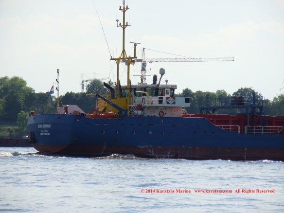 MV EEMS SERVANT (Multipurpose Vessel, 2,600 DWT, 2010 built, Hamburg departure, May 2014)