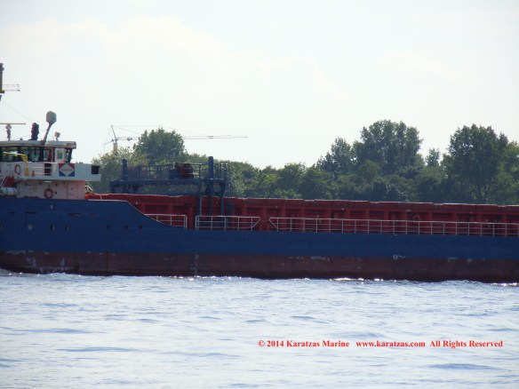 MV EEMS SERVANT (Multipurpose Vessel, 2,600 DWT, 2010 built, Hamburg departure, May 2014)