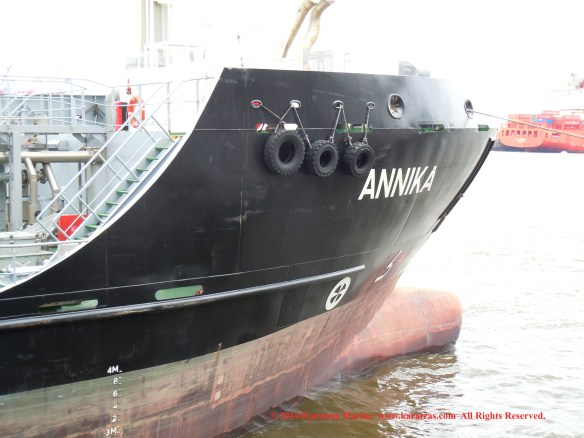 MT 'ANNIKA' (1,600 DWT Bunkering Tanker, built in 2012)