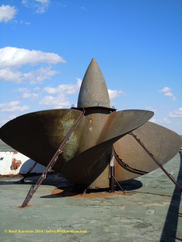 SS United States_spare propeller_BMK 11 MAR2014
