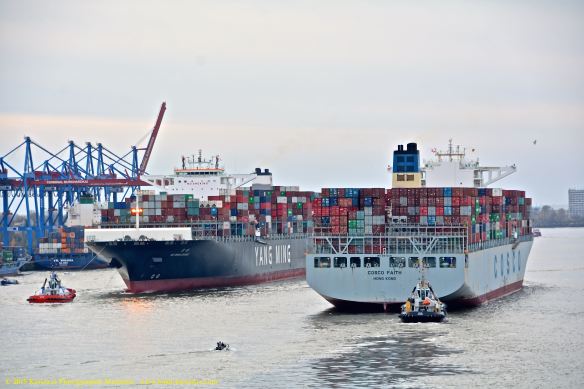 MV COSCO FAITH 15@ W: YM WHOLESOME